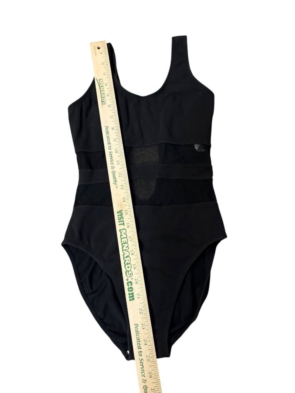 Vintage Bermuda Beachwear Black One Piece Swimsuit Juniors 5/6 Used - Picture 8 of 12